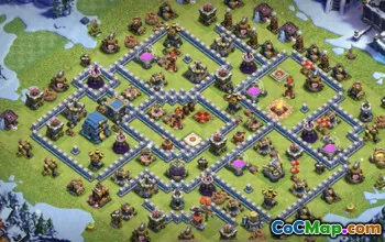 CoC Town Hall 12 Base Layouts: Home, War & Trophy Maps #15622