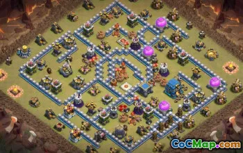 Coc Town Hall 12 Layouts: Home, War & Trophy Maps #15676