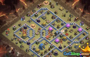 Coc Town Hall 12 Layouts: Home, War & Trophy Maps #16122