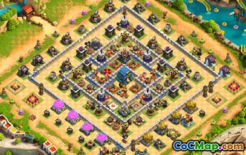 CoC Town Hall 12 Base Layouts: Home, War & Trophy Maps #16545