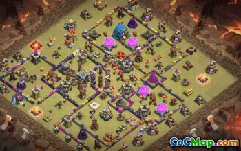 CoC Town Hall 12 Base Layouts & Link Collection | War & Home Village #28195