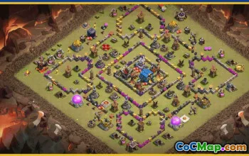 CoC Town Hall 12 Base Layouts & Link - War, Trophy & More #30276