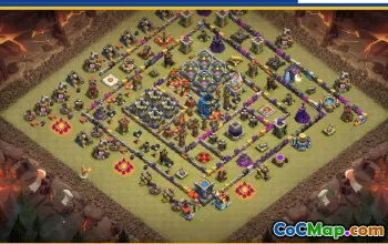 CoC Town Hall 12 Base Layouts & Links | Farming, Trophy, Map #27585