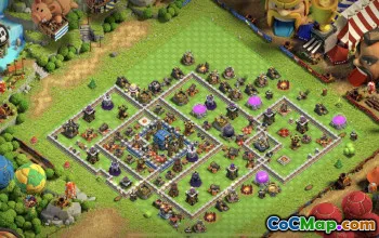 CoC Town Hall 12 Base Layouts & Links | Trophy & Village Maps #27220