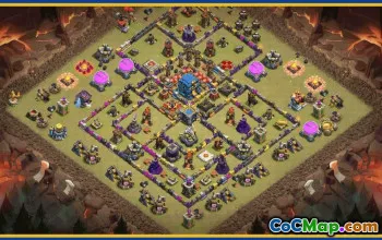 CoC Town Hall 12 Base Layouts & Links | Trophy, War & More #28678