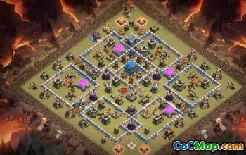 CoC Town Hall 12 Base Layouts & Links | War, Defense, Farming #27525
