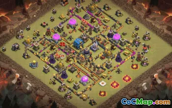 CoC Town Hall 12 Base Layouts & Links – War, Farm, Trophy Maps #32195