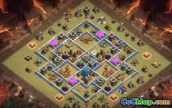 CoC Town Hall 12 Base Layouts & Links | War, Farming, Trophy Maps #27529