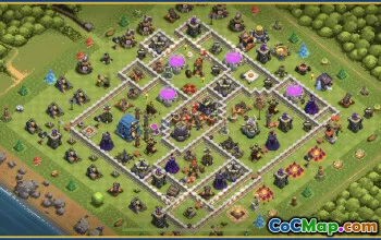 CoC Town Hall 12 Base Layouts & Links | War, Trophy, Farming #29487