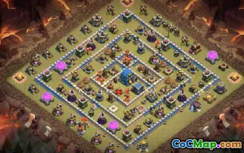 CoC Town Hall 12 Base Layouts & Links | War, Trophy, Home Village #27358