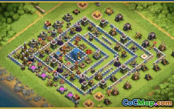 CoC Town Hall 12 Base Layouts & Links | War, Trophy & Home Village #29879