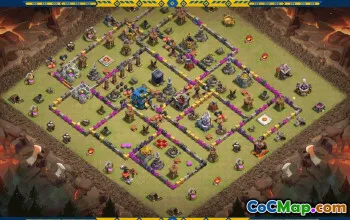 CoC Town Hall 12 Base Layouts & Links | War, Trophy, Home Village #30551