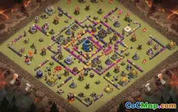 CoC Town Hall 12 Base Layouts & Links | War, Trophy & Home Village #30879