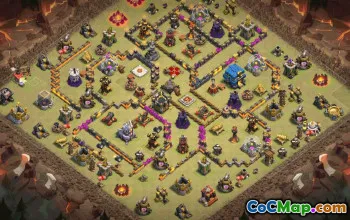 CoC Town Hall 12 Base Layouts & Links | War, Trophy & Home Village #30970