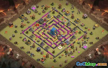CoC Town Hall 12 Base Layouts & Links | War, Trophy, Home Village #31173