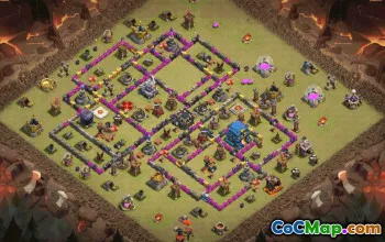 CoC Town Hall 12 Base Layouts & Links | War, Trophy & Home Village #31176