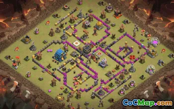 CoC Town Hall 12 Base Layouts & Links | War, Trophy, Home Village #31257