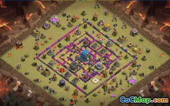 CoC Town Hall 12 Base Layouts & Links | War, Trophy, Home Village #31267