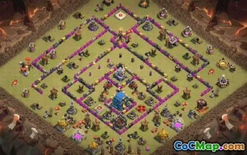 CoC Town Hall 12 Base Layouts & Links | War, Trophy, Home Village #31327