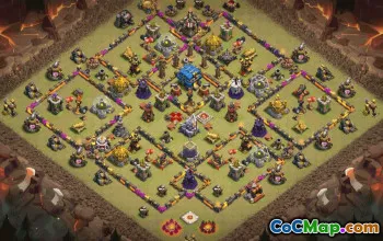 CoC Town Hall 12 Base Layouts & Links | War, Trophy & Home Village #31401