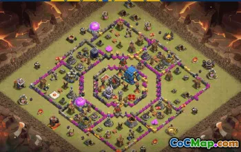 CoC Town Hall 12 Base Layouts & Links | War, Trophy & Home Village #31689