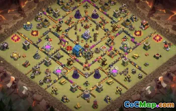 CoC Town Hall 12 Base Layouts & Links | War, Trophy, Home Village #31920