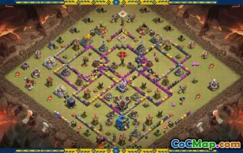 CoC Town Hall 12 Base Layouts & Links | War, Trophy, Home Villages #30560