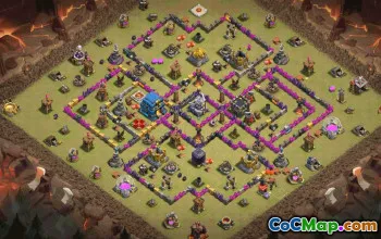 CoC Town Hall 12 Base Layouts & Links | War & Trophy Maps #31266