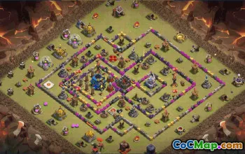 CoC Town Hall 12 Base Layouts & Links | War, Trophy & More #30911
