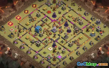 CoC Town Hall 12 Base Layouts & Links | War, Trophy & More #32573