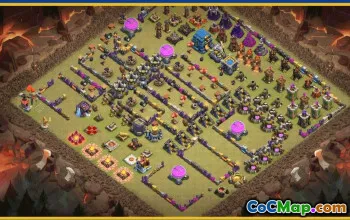 CoC Town Hall 12 Base Layouts & Map | Home Village & Progress #28186