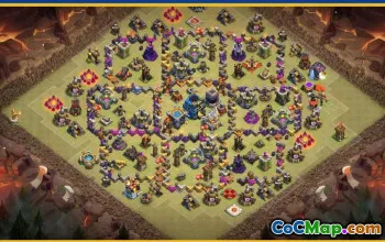 CoC Town Hall 12 Base Layouts & Map Links | Home, Farming, Trophy #27584