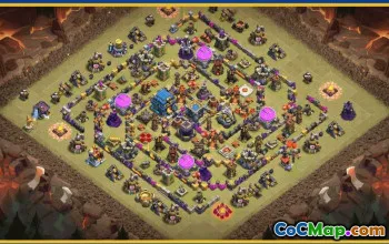 CoC Town Hall 12 Base Layouts & Map Links | Home, Trophy & Farming Bases #28672