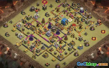 CoC Town Hall 12 Base Layouts & Map Links | Home Village & War Bases #31835