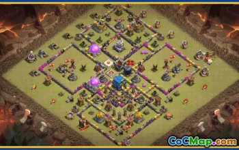 CoC Town Hall 12 Base Layouts & Map Links | Home, War, Trophy #30272