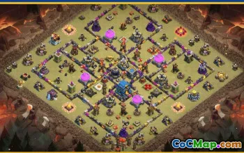 CoC Town Hall 12 Base Layouts & Map Links | Home, War, Trophy & Farming #28679