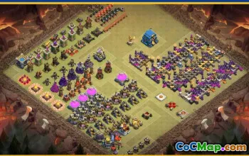 CoC Town Hall 12 Base Layouts & Map | Progress & Home Village #27827