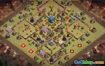 CoC Town Hall 12 Base Layouts & Maps | Copy & Download #31922