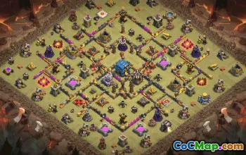 CoC Town Hall 12 Base Layouts & Maps | Copy & Download #32865