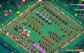 Tòa thị chính Coc 12 Bố cục cơ sở & Bản đồ | Sao chép & Tiến bộ #15584