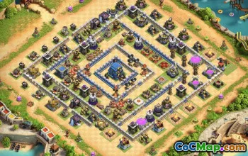CoC Town Hall 12 Base Layouts & Maps for Home Village #16699