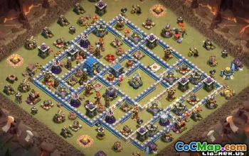 COC市政厅12基本布局和Home＆War＃11662