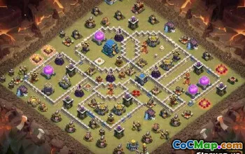 CoC Town Hall 12 Base Layouts & Maps for War and Home #14086