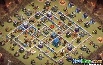 CoC Town Hall 12 Base Layouts: Maps & Guides #14574