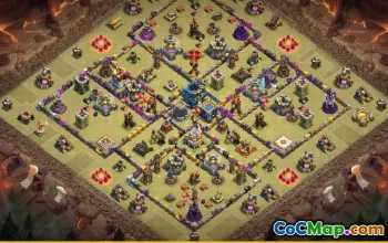 CoC Town Hall 12 Base Layouts & Maps - Home, Trophy, Farming #27498