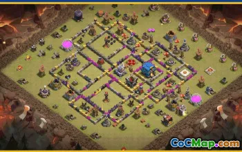 CoC Town Hall 12 Base Layouts & Maps | Home, Trophy, War #29934