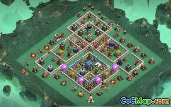CoC Town Hall 12 Base Layouts & Maps | Home, War, Trophy #27293