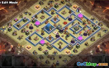 CoC Town Hall 12 Base Layouts & Maps | Home, War, Trophy #27536