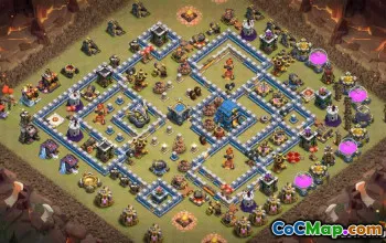 COC市政厅12基本布局：地图和链接＃10779
