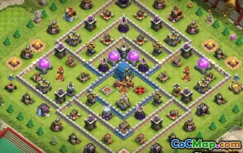 Radnice CoC 12 Base Layouts: Mapy a strategie #13895